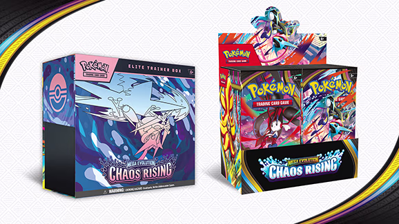 Chaos Rising Pokemon TCG expansion artwork