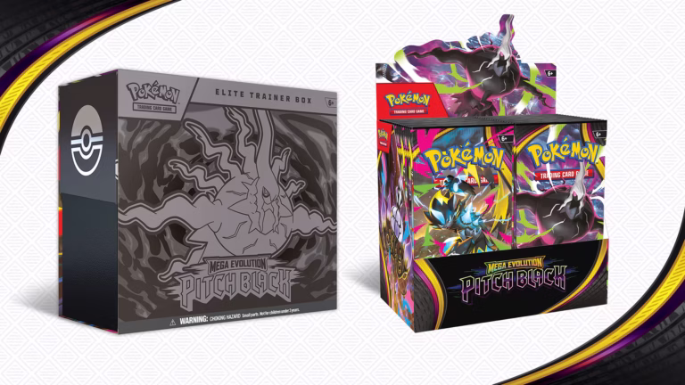 Pitch Black Pokemon TCG expansion artwork