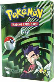 Pokemon TCG: Gym Challenge Koga Theme Deck