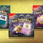 Pokemon paldean fates Tech Sticker Collection