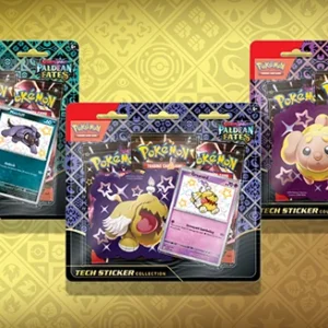 Pokemon paldean fates Tech Sticker Collection