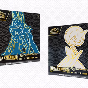 Pokemon TCG Mega Evolution Pokemon Center Elite Trainer Box official product artwork