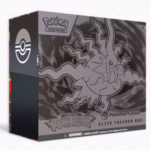 Pokemon TCG Mega Evolution Pitch Black Pokemon Center Elite Trainer Box official product artwork