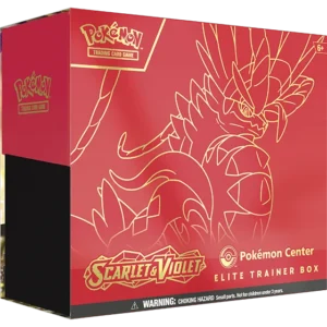 Pokemon Scarlet & Violet Pokemon Center Elite Trainer Box Koraidon